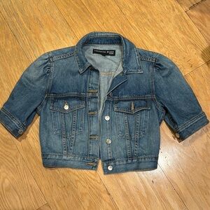 Veronica Beard Classic Blue Jean Jacket  sz XS MINT condition